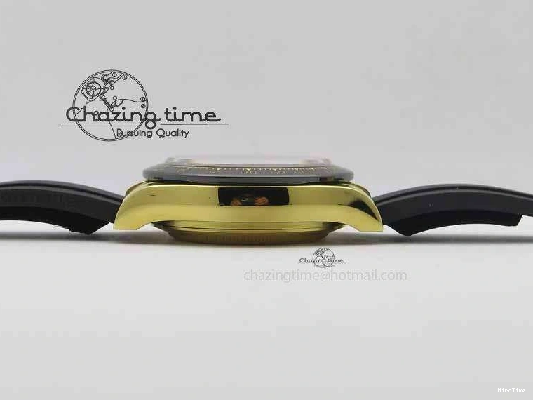 MiroTime 0417 Timeless Daytona YG 116518LN JH Best Edition White Dial On Rubber Strap A4130 (Free XS rubber strap) 3643